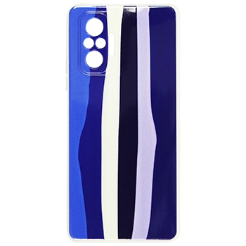 قاب سیلیکونی محافظ لنز رنگین کمانی مدل R15 مناسب برای گوشی های Redmi Note 10 Pro